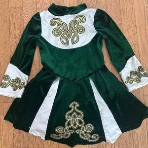 St Patrick’s Day Irish Dance Costume Dress age 3-4